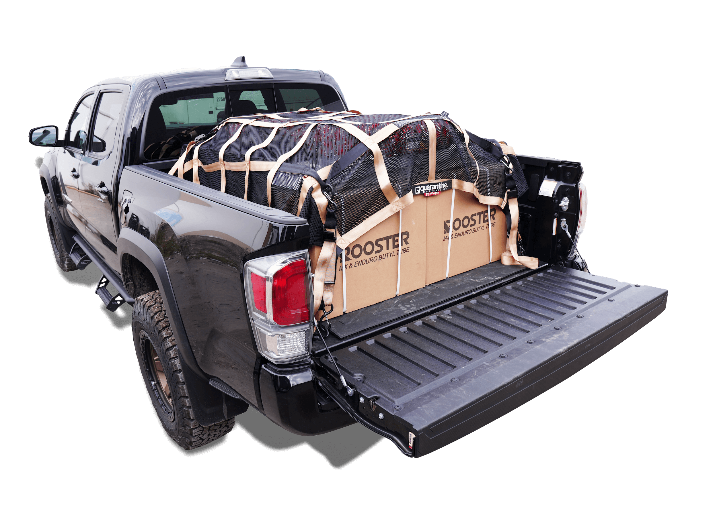 Exterior Truck Box Cargo Net Standard Series by Quarantine, getting